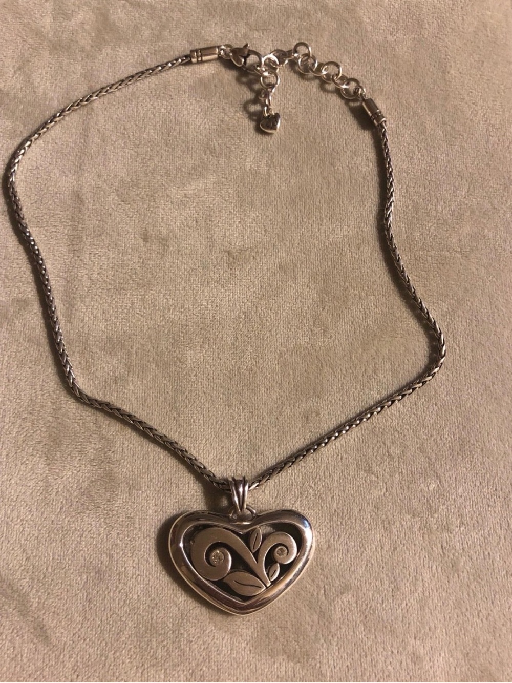 Brighton heart pendant necklace